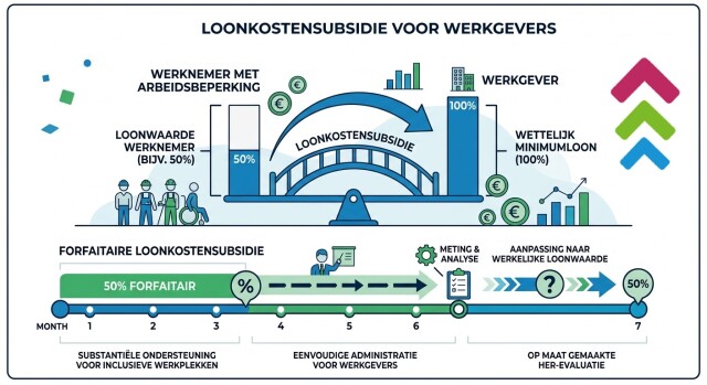 Forfaitair loonkostensubsidie LKS JobUp